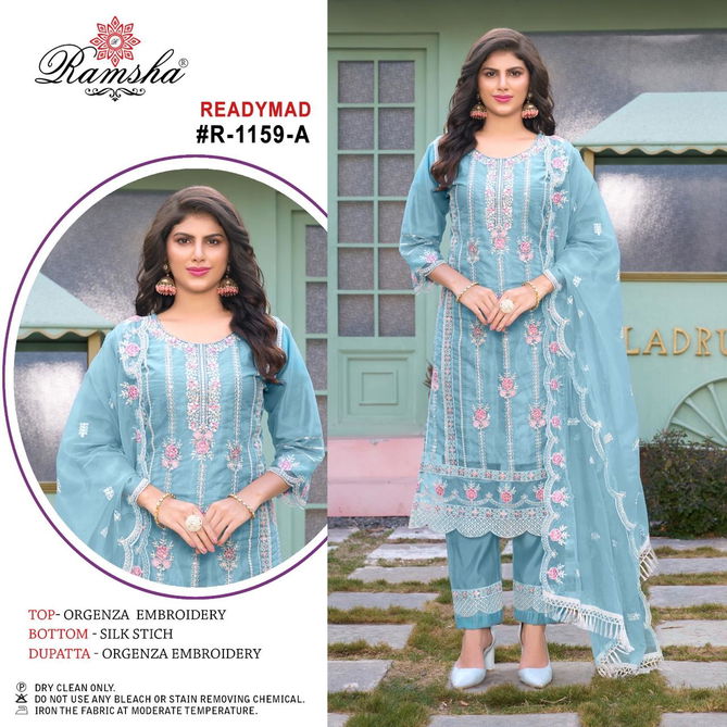 Ramsha R 1159 Nx Pakistani Readymade Suits Wholesale Shop In Surat
